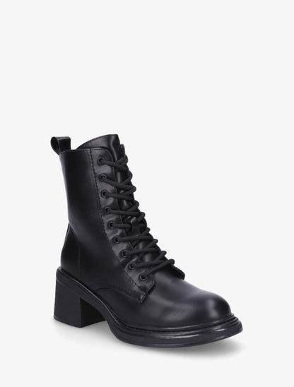 Bottines montantes à talon - Noir - 2