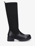 Bottes style chaussettes - Noir - 5