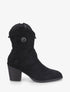 Bottines fantaisies à talon - Noir - 5