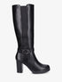 Bottes à talon et boucle élastiquées - Noir - 5