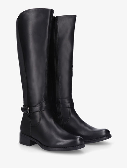 Bottes plates à paillettes - Noir - 4