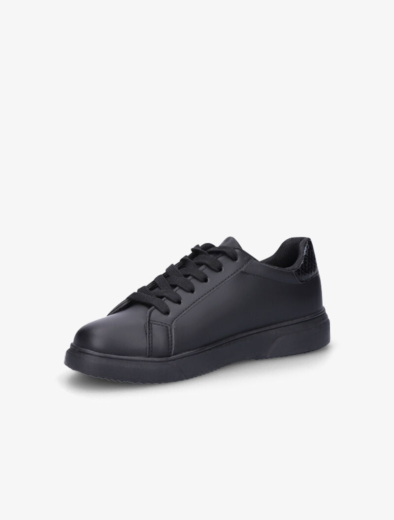 Sneakers à détails imprimés multi matière - Noir - 4