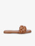 Mules brides tressées - Camel - 5