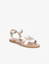 Nu-pieds à ganses stylisées - Or - 1