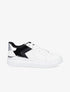 Sneakers à détail métallique - Noir/blanc - 1