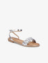 Nu-pieds tressés - Argent - 5