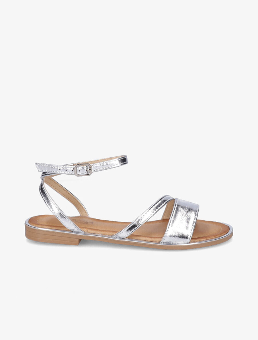 Nu-pieds à double brides - Argent - 2