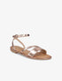 Nu-pieds à double brides - Rose gold - 1