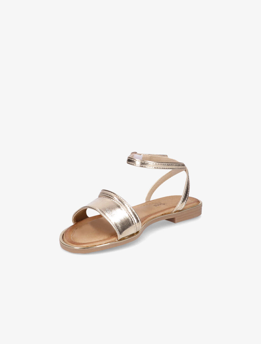 Nu-pieds à double brides - Or - 3