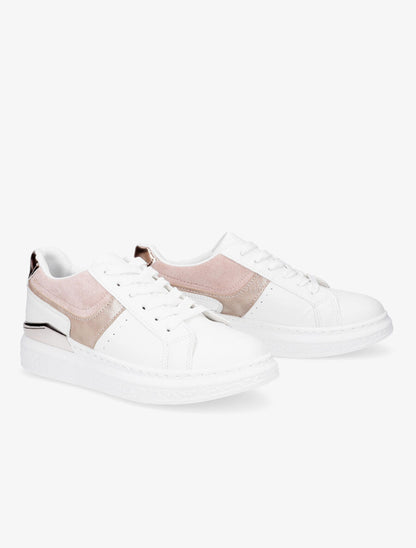 Baskets bi-matière irisées - Rose gold - 4