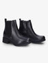 Bottines effet croco - Noir - 1