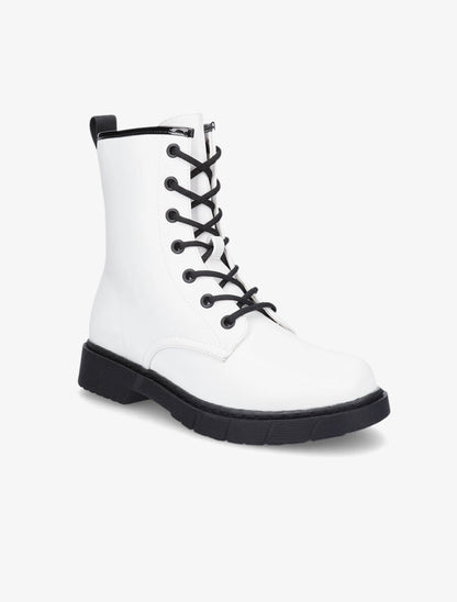 Rangers classiques en simili - Blanc - 2