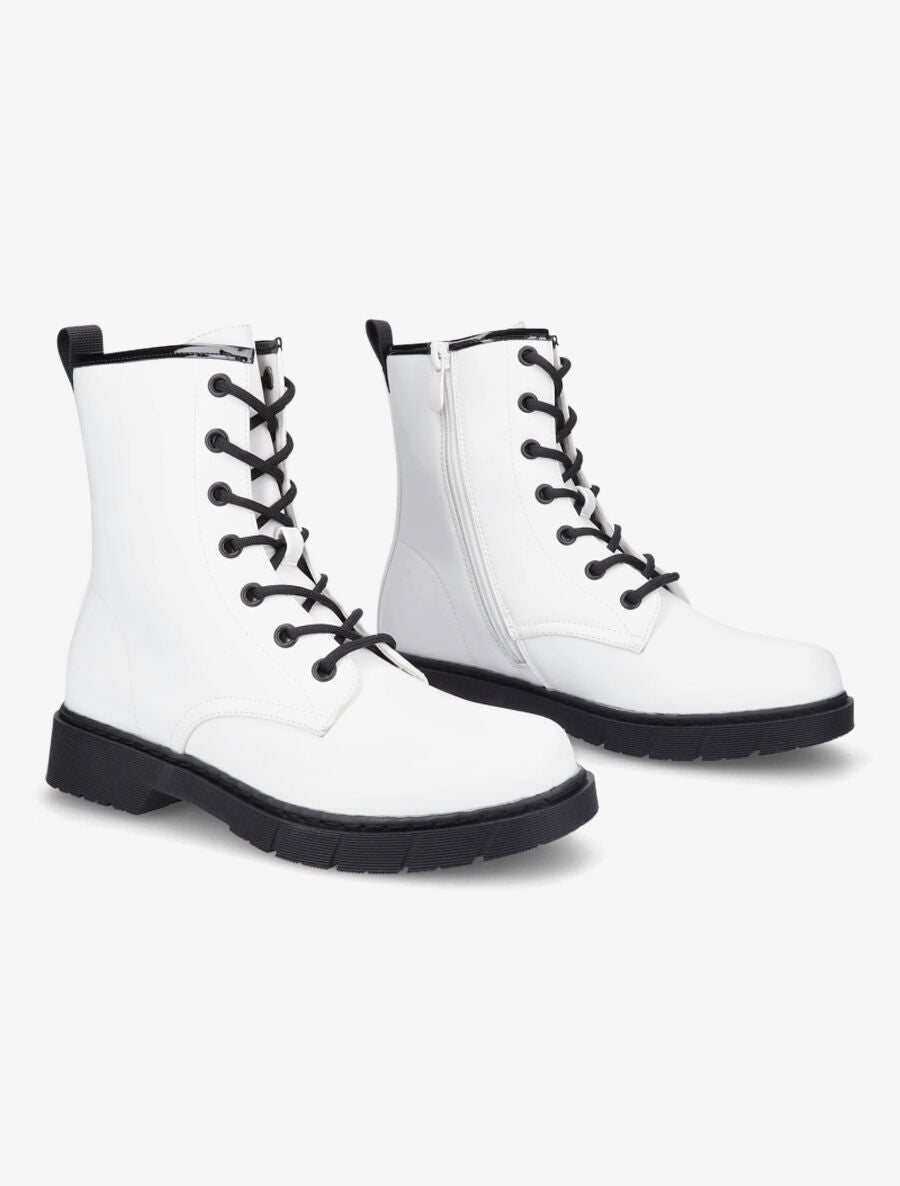 Rangers classiques en simili - Blanc - 4