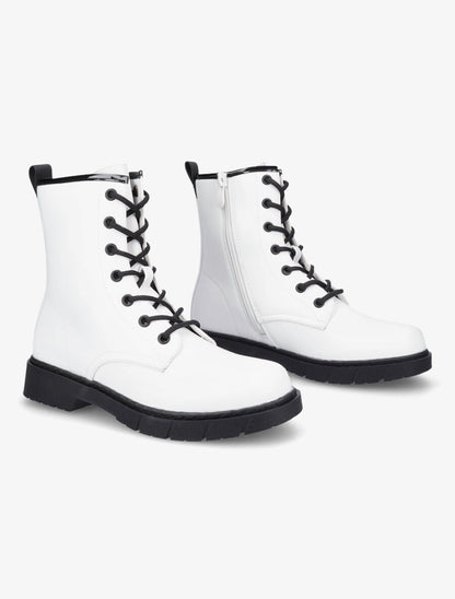 Rangers classiques en simili - Blanc - 4