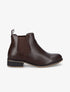 Chelsea boots en simili - Marron - 1