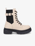 Rangers élastiquées à sangle - Beige - 1