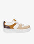 Sneakers en simili - Camel - 5