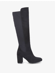 Bottes bi-matière à talon - Noir - 1