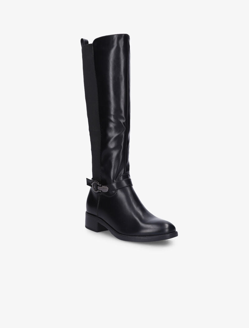Bottes à côté élastiqué - Noir - 2