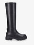 Bottes à plateforme et semelle crantées - Noir - 1