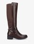 Bottes élastiquées à boucle - Marron - 5