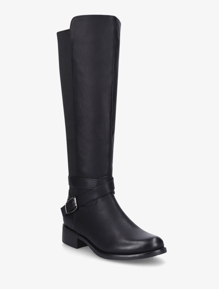 Bottes classiques élastiquées - Noir - 2