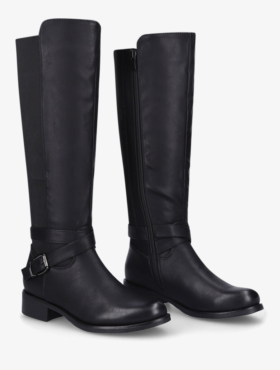 Bottes classiques élastiquées - Noir - 4