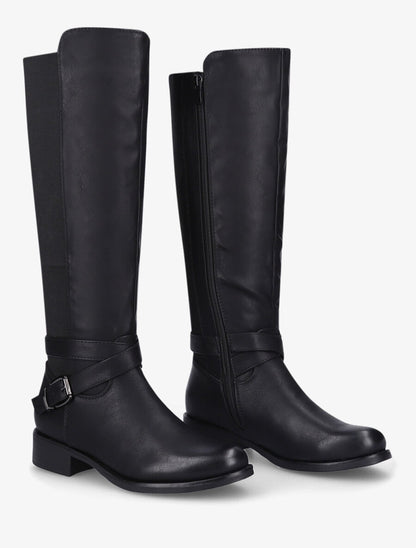 Bottes classiques élastiquées - Noir - 4