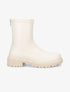 Bottines souples en simili - Crème - 5