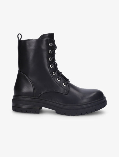 Boots en simili - Noir - 2