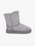 Boots classiques fourrées en suédine - Gris - 5