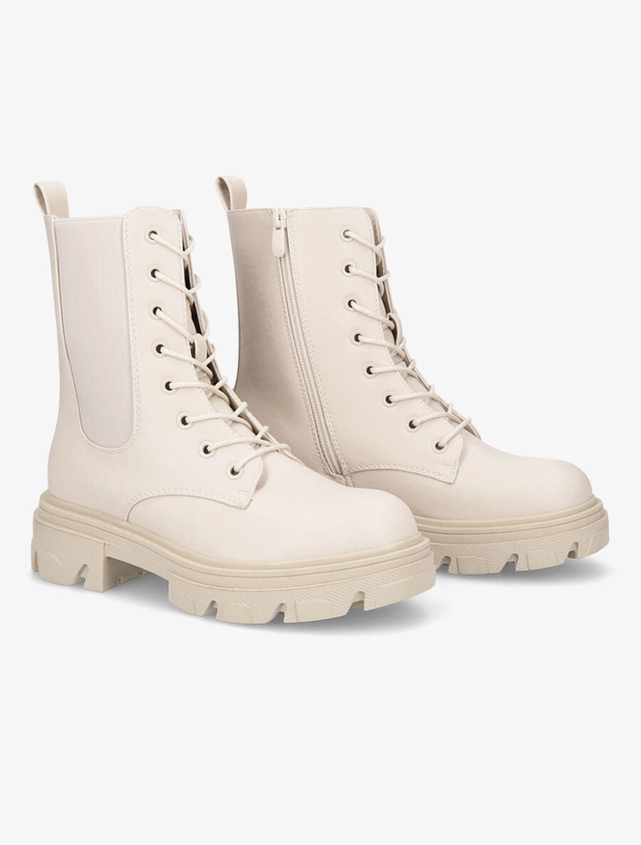 Rangers élastiquées - Beige - 4