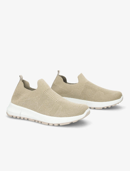 Baskets en mesh classiques - Beige - 4