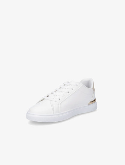 Tennis en simili à bande texturée - Beige - 3