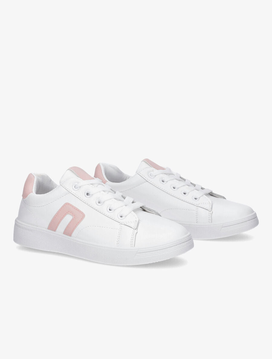 Tennis basique en simili - Rose - 4
