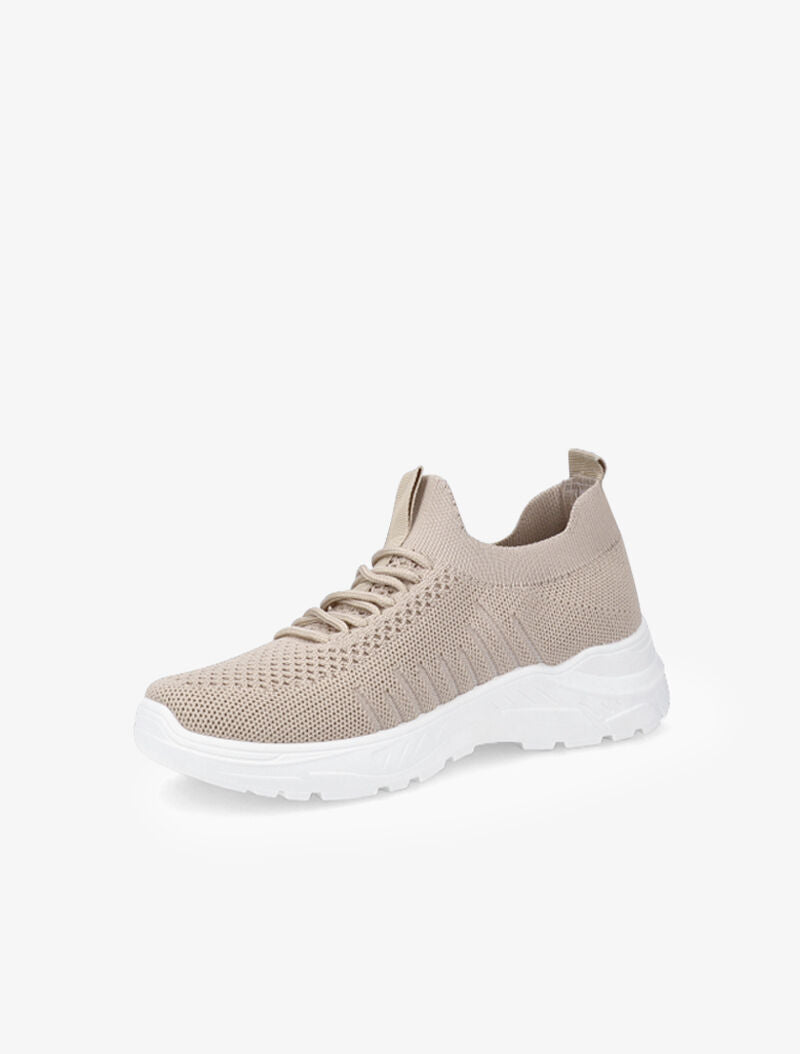 Sneakers en mesh - Taupe - 4
