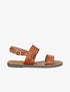 Nu-pieds classiques en simili - Camel - 1