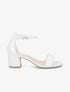 Sandales classiques en simili - Blanc - 1