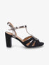 Sandales bi-matière - Noir - 1