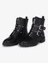 Boots en simili cloutées - Noir - 1