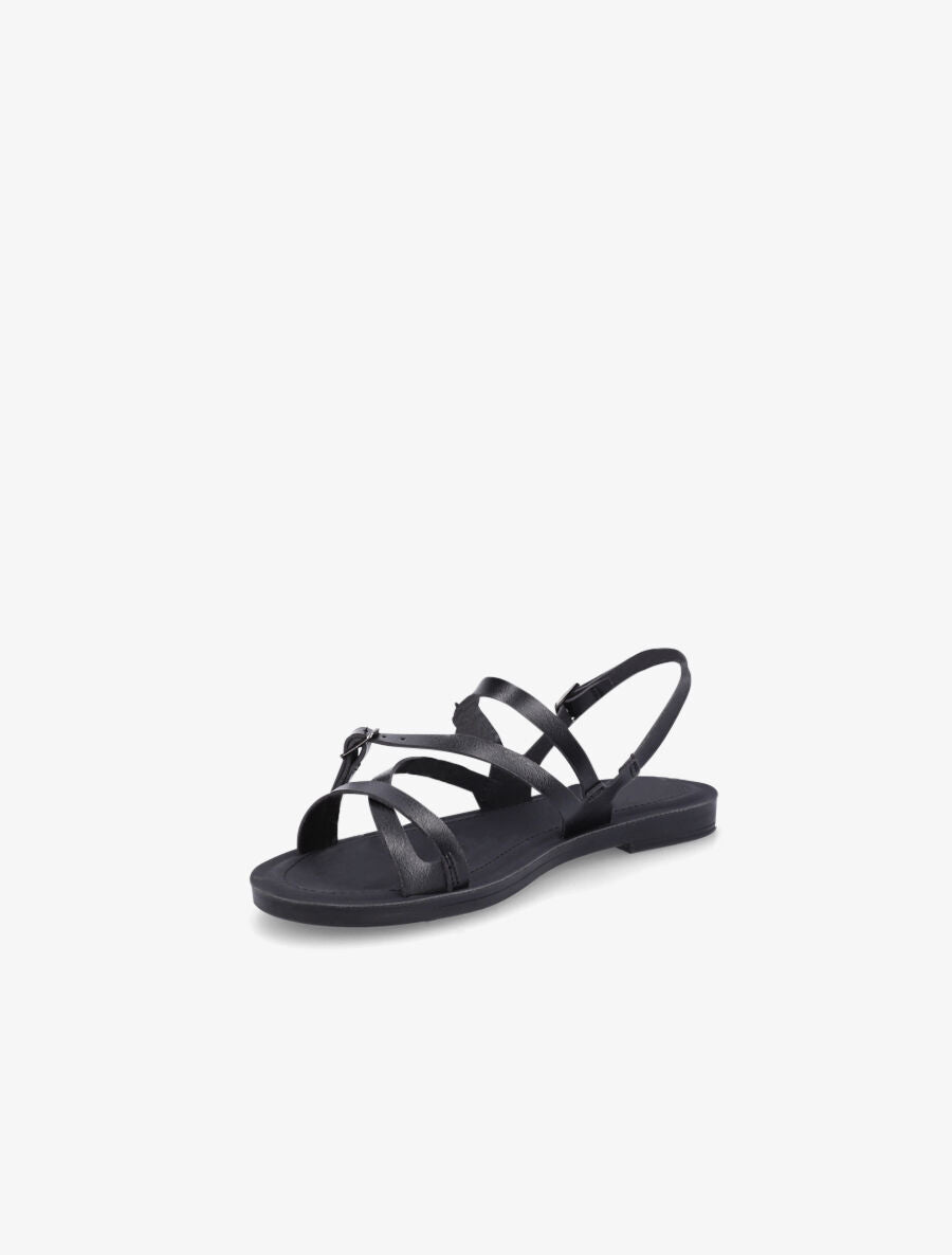 Nu-pieds à boucles - Noir - 3