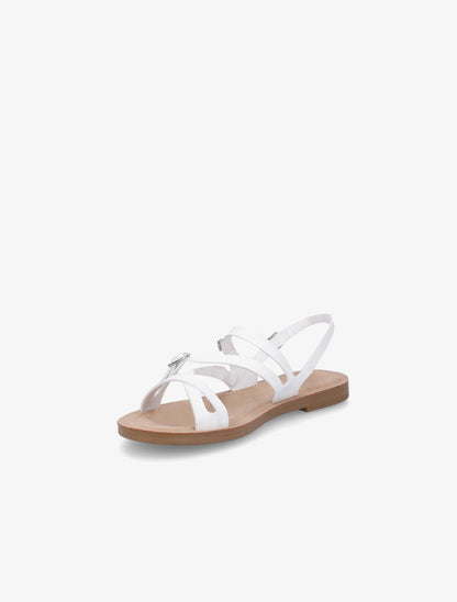 Nu-pieds à boucles - Blanc - 3
