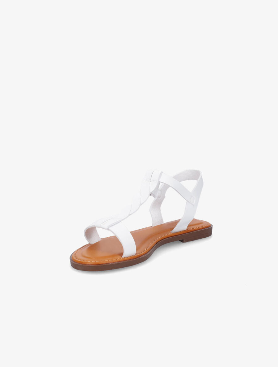 Nu-pieds torsadés - Blanc - 3