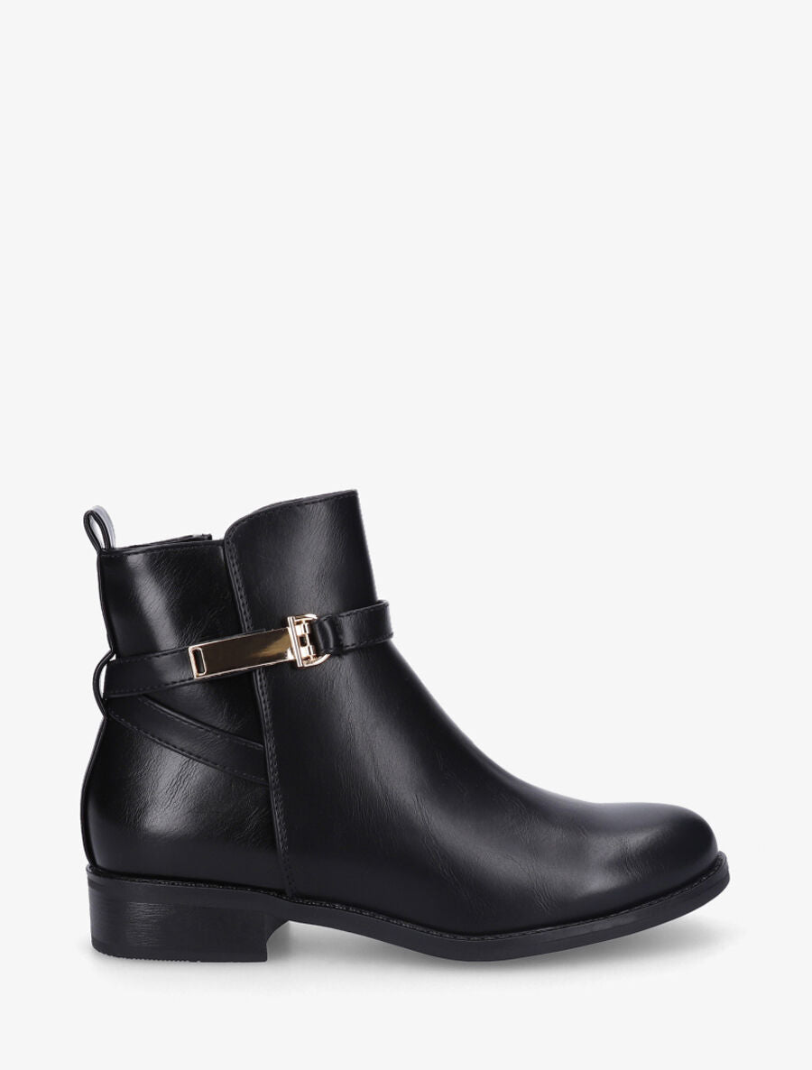Bottines à boucle - Noir - 5