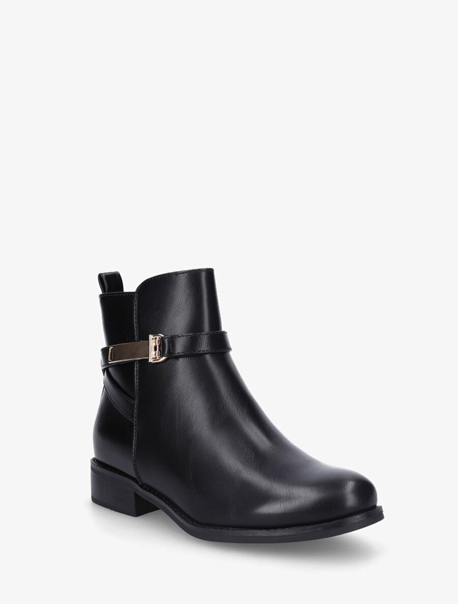 Bottines à boucle - Noir - 2