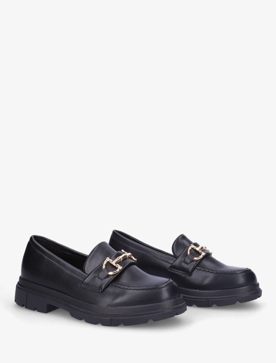 Mocassins à boucle - Noir - 4