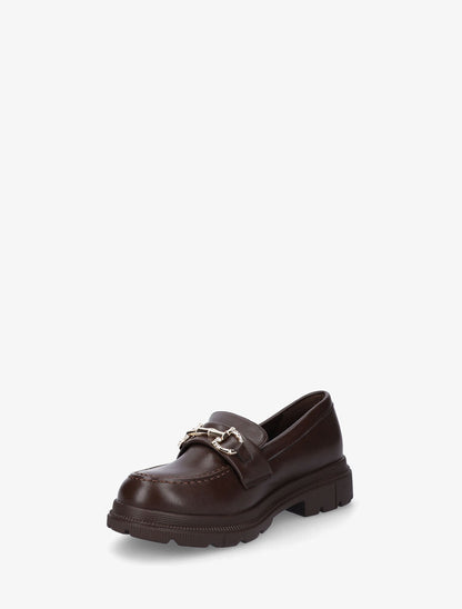Mocassins à boucle - Marron - 3