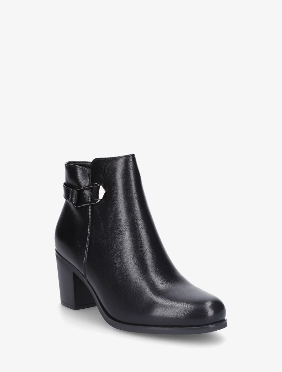 Bottines classiques à boucle - Noir - 2