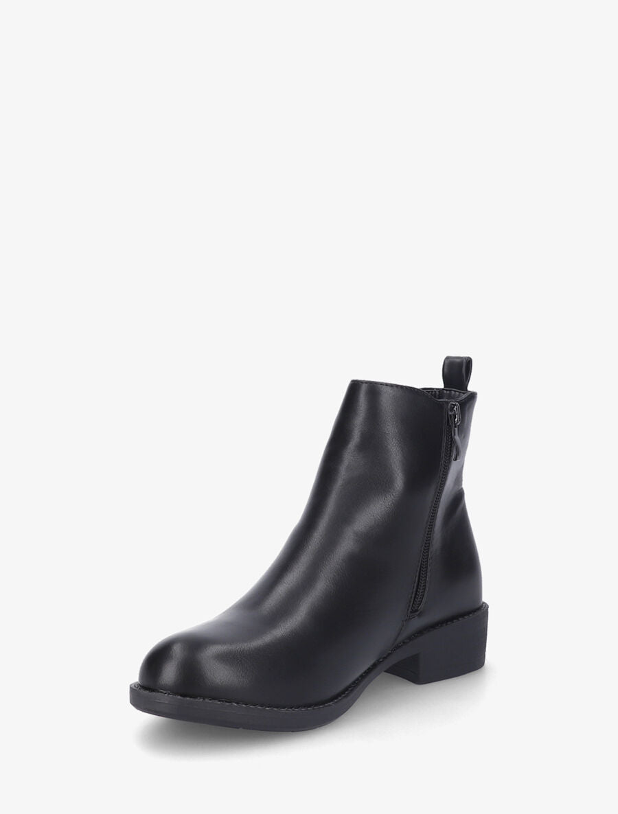Bottines plates élastiquées et irisées - Noir - 3
