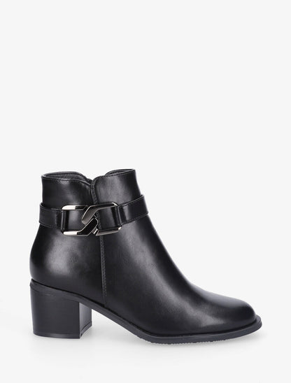 Bottines à boucle - Noir - 5